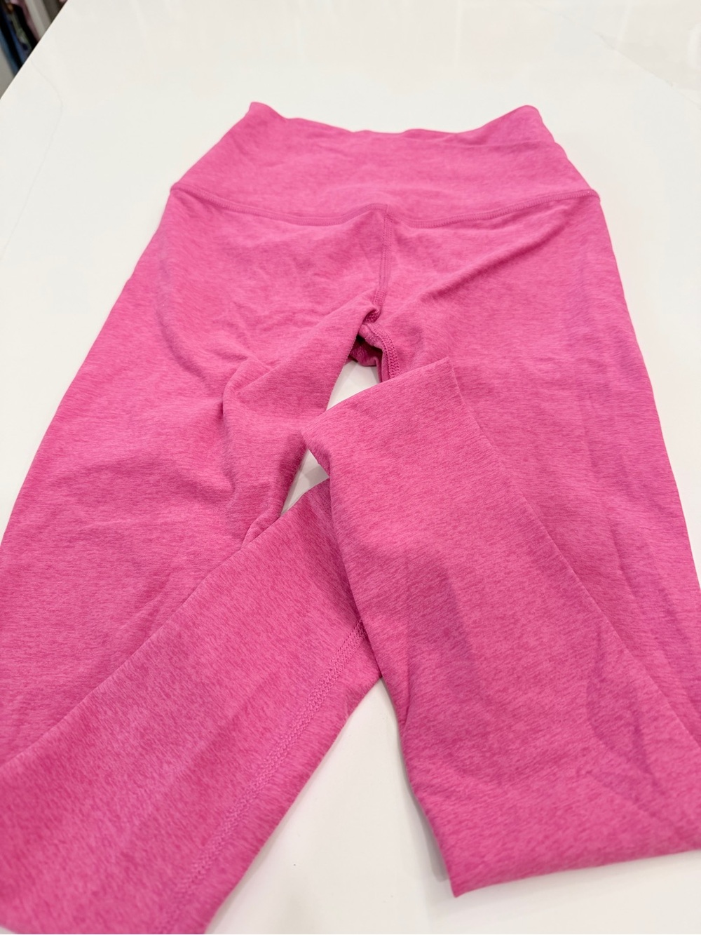 Beyond Yoga Bright Pink High-Waist Leggings